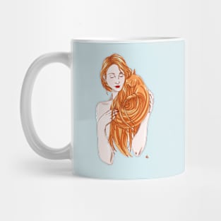 Purrrfect love (red version) Mug